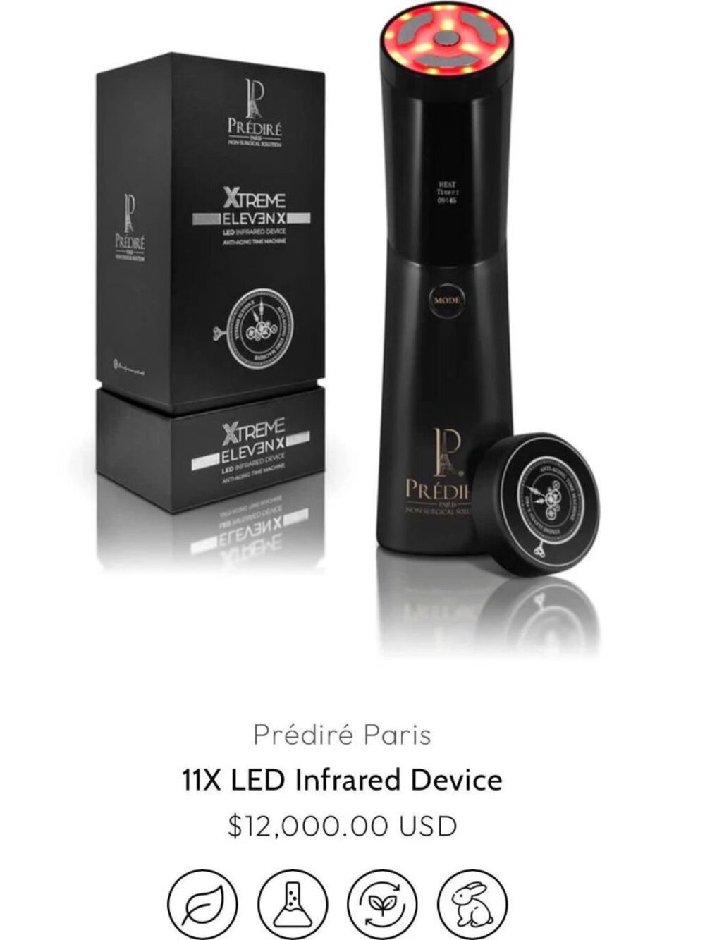 LIMITED TIME SALE Predire Paris 11Xtreme LED Infrared Device